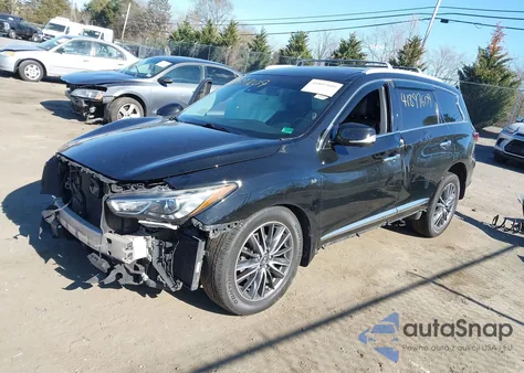 2017 Infiniti Qx60 из США, поврежденный, VIN 5N1DL0MM4HC509990